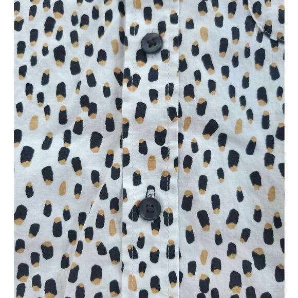 Old Navy | Button Down Short Sleeve Patterned Shirt | Size Small - Picture 3 of 4